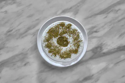 Labna with Zaatar