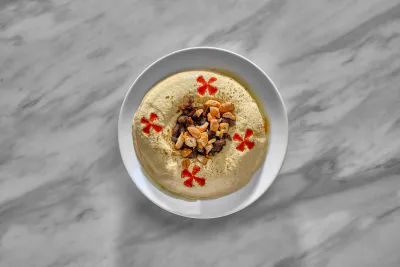 Hummus with Meat