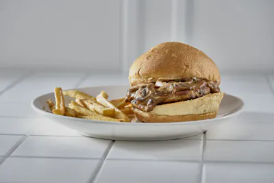 Mushroom Burger Chicken